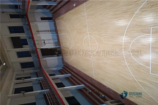 上海企口实木运动地板安装