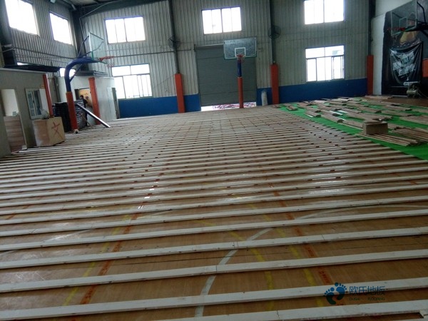 江西体育运动木地板施工