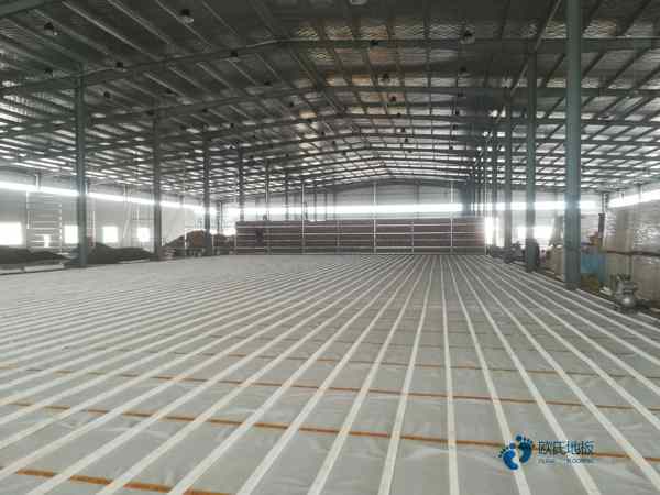 常用的体育运动地板施工工艺