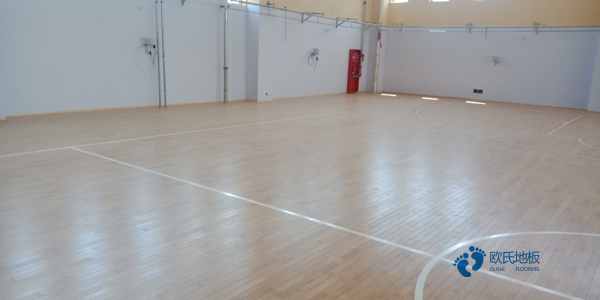板式龙骨体育篮球木地板2