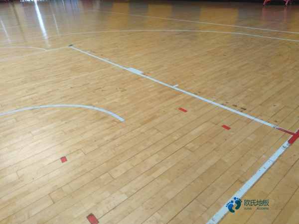 实木体育篮球木地板安装公司