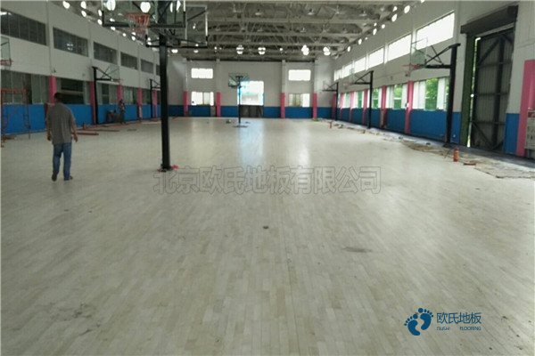 籃球場地木地板價(jià)錢2