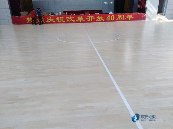 籃球場地木地板大概多少錢2