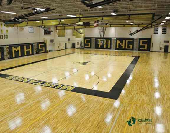 篮球运动木地板环保