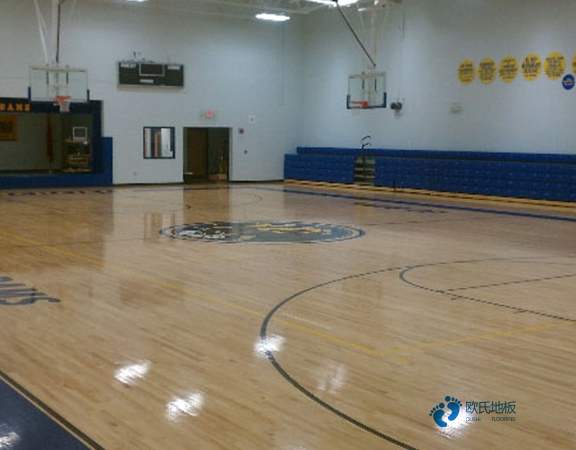篮球运动木地板维护保养