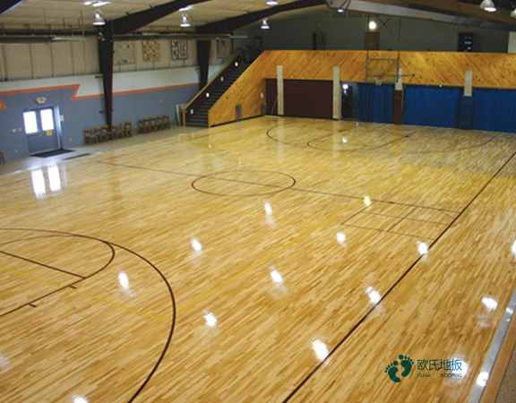 篮球场木地板维护2