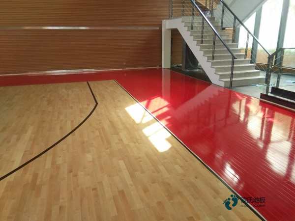 篮球运动木地板安装费3