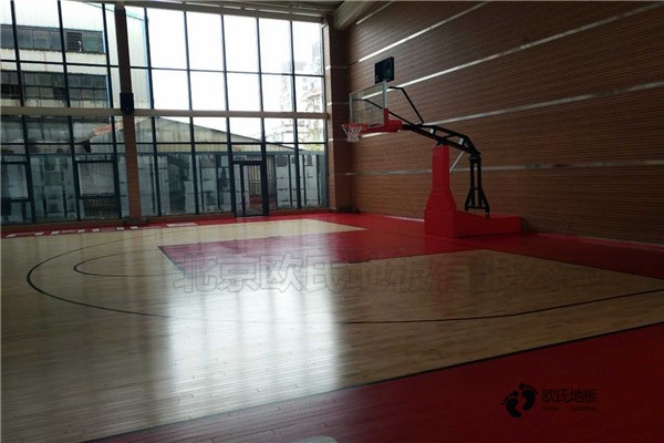 那有篮球运动木地板规格
