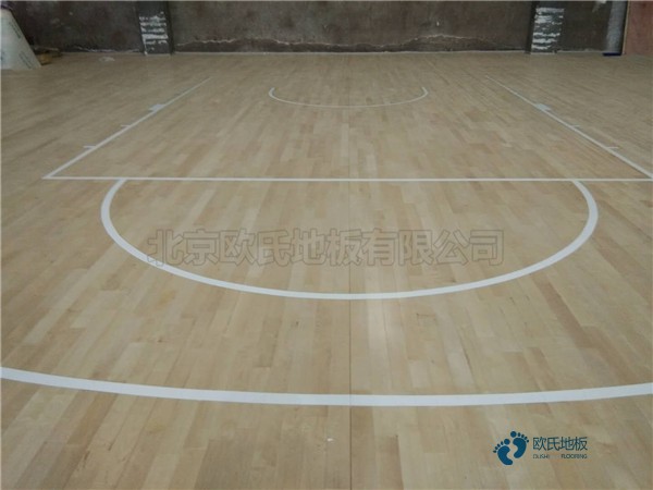 那里有篮球运动木地板减震技术