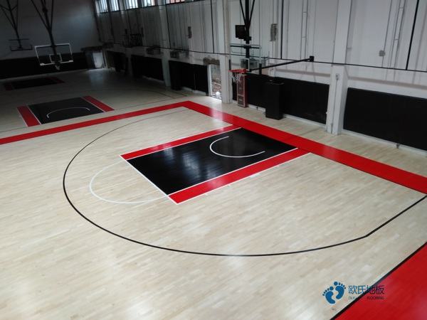 企口篮球馆地板怎么维修