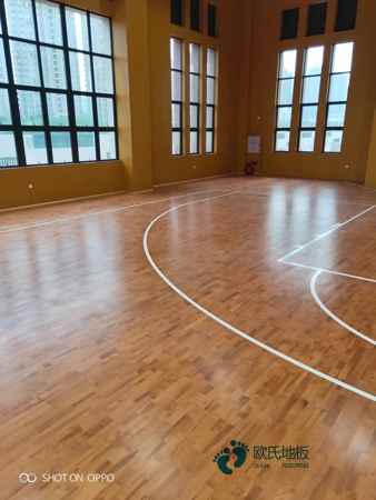 训练馆篮球场木地板结构