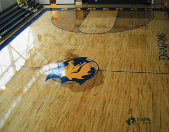 板式龙骨篮球场地木地板安装公司