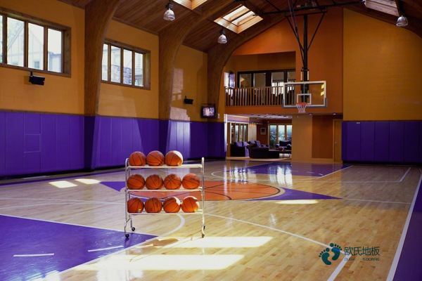 柞木篮球场木地板怎么维修？