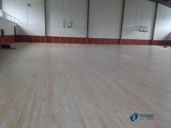实木体育篮球木地板结构中毛板尺寸1