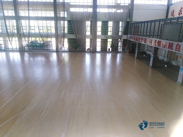 行业篮球木地板安装公司