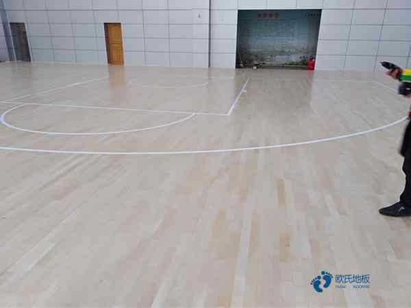 室内篮球实木运动地板施工技术