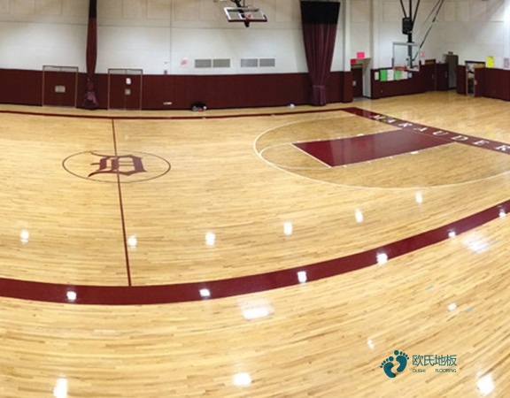 室内篮球场实木地板怎么施工工艺1