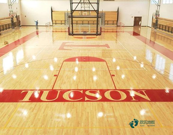 专业篮球馆地板怎么安装