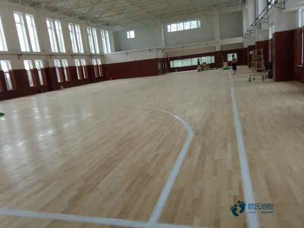 篮球馆运动实木地板3