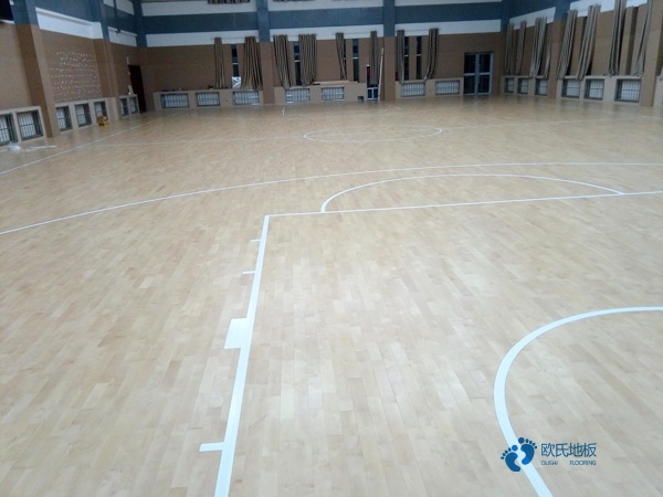 福建专用篮球场地板公司