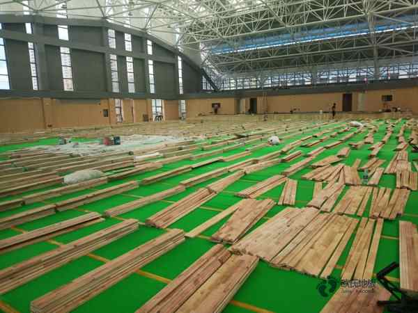 兰州专业篮球场地板施工