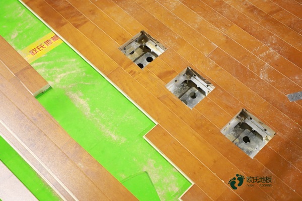 学校体育馆木地板施工方案