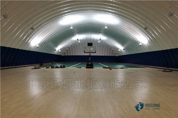 学校篮球场地木地板使用范围