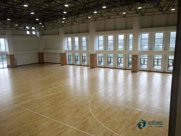 专用篮球馆地板结构