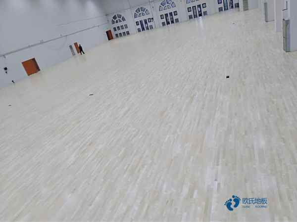 橡胶木安装工艺实木运动地板