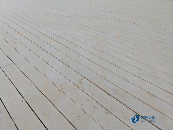 学校运动场馆地板施工流程