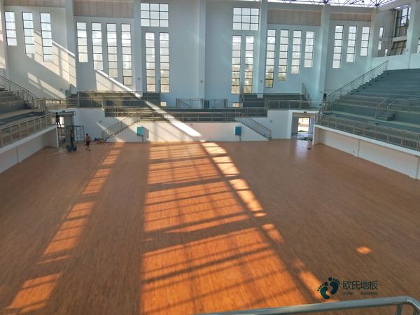 學校運動籃球木地板施工方案