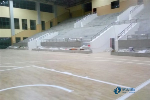 国内篮球木地板施工技术
