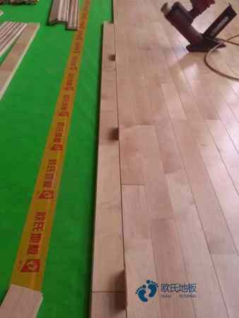 專業(yè)體育場(chǎng)館地板施工方案