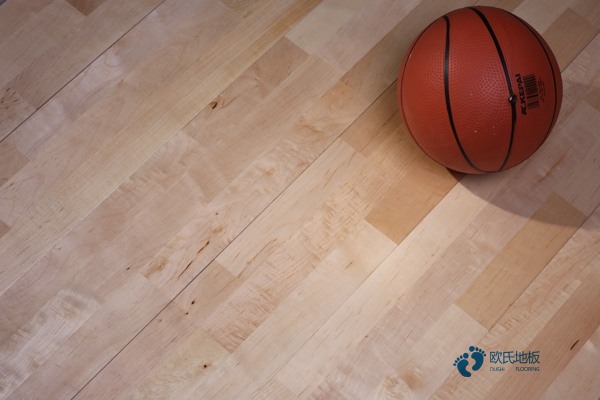 柞木篮球馆木地板结构