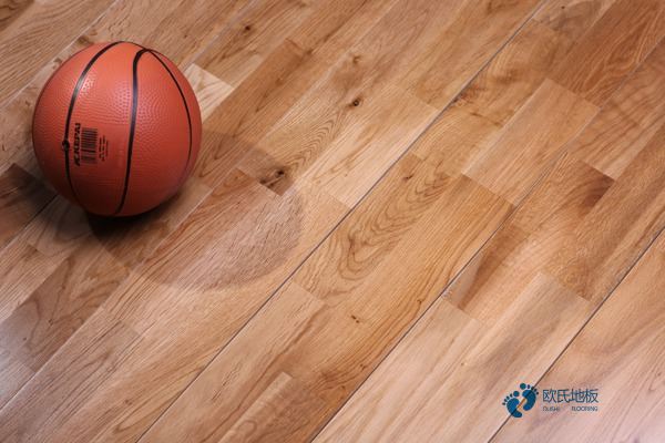 专业篮球体育木地板施工工艺