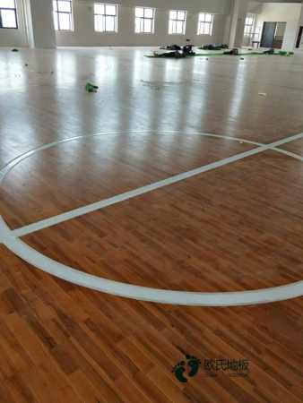 專業(yè)籃球場館木地板施工隊