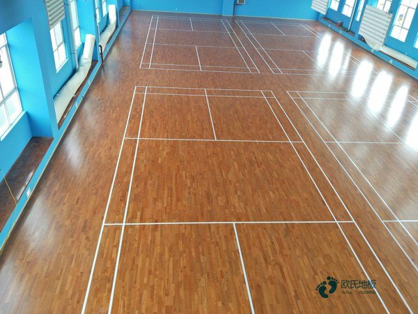 專業運動木地板施工步驟