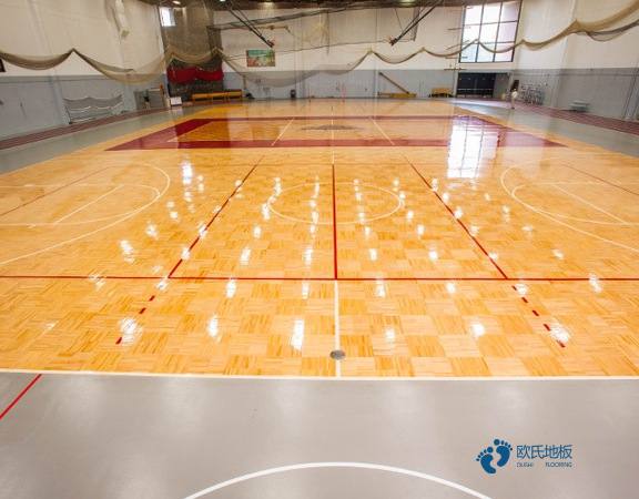 优惠的篮球木地板安装公司