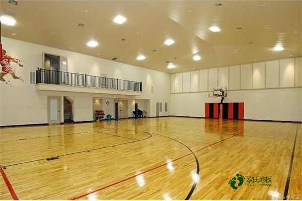 较好的篮球场馆木地板施工
