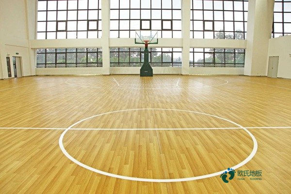 双层龙骨篮球场馆地板厂家报价