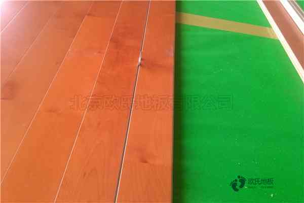 国标篮球场地地板施工单位3
