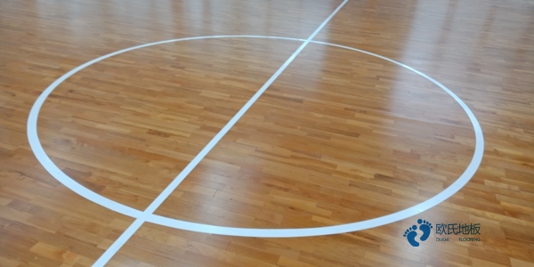 实木篮球场馆地板环保