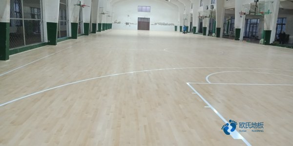 实木篮球运动地板保养