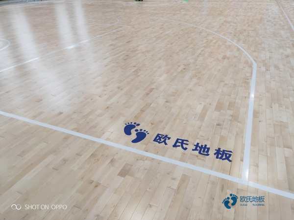 实木篮球运动地板环保