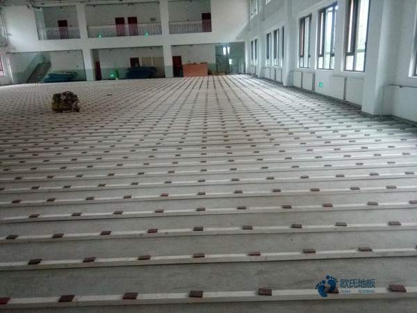 实木运动篮球地板如何保养