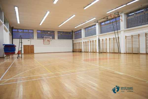 实木运动篮球木地板保养方法