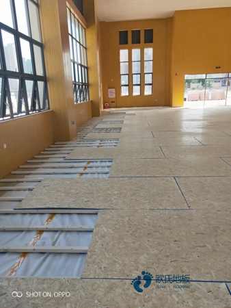 室内体育运动木地板安装公司