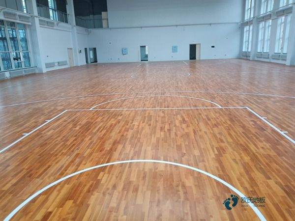 室内体育运动木地板施工方案