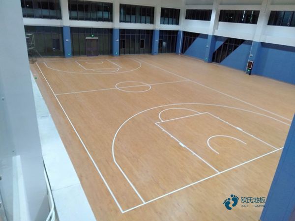室內運動地板施工工藝