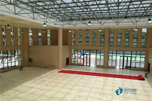 室内体育篮球木地板报价表